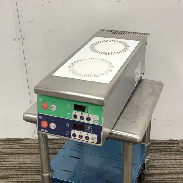 入荷しました!卓上2連IH調理器(1)です!