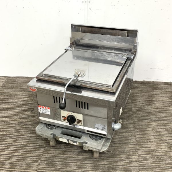 入荷しました!卓上ガス餃子焼き器です!