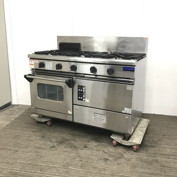 入荷しました!5口ガスレンジです!