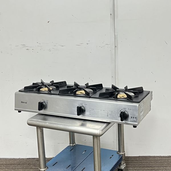 入荷しました!卓上3口ガスコンロです!