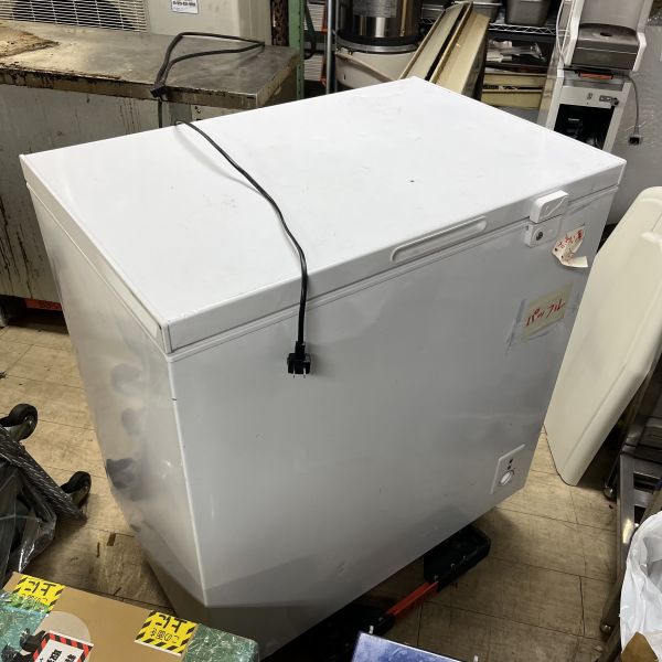 マクスゼン 冷凍ストッカー JF200ML01WH 2021年製 買取させていただきました！