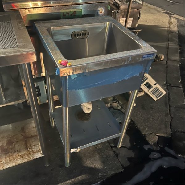 マルゼン 1槽シンク 450×450×800mm 買い取りさせていただきました！