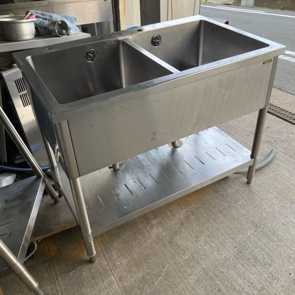 2槽シンク 1000*600*800 買取させていただきました！