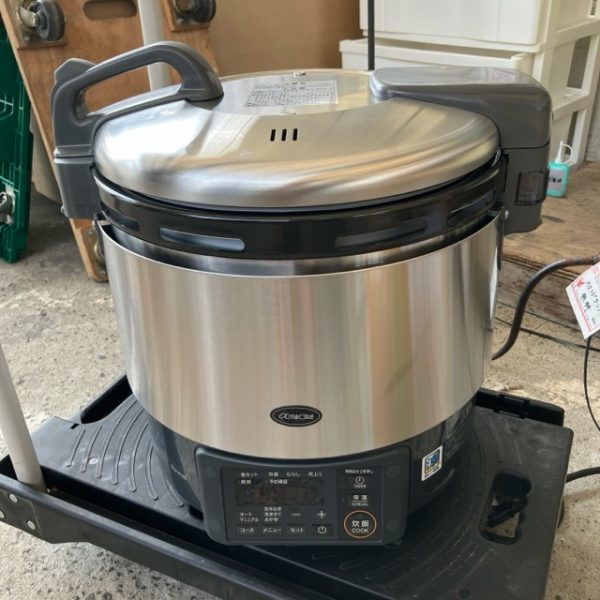 リンナイ ガス炊飯器 RR-S200GV2 2025年製 買取させていただきました！