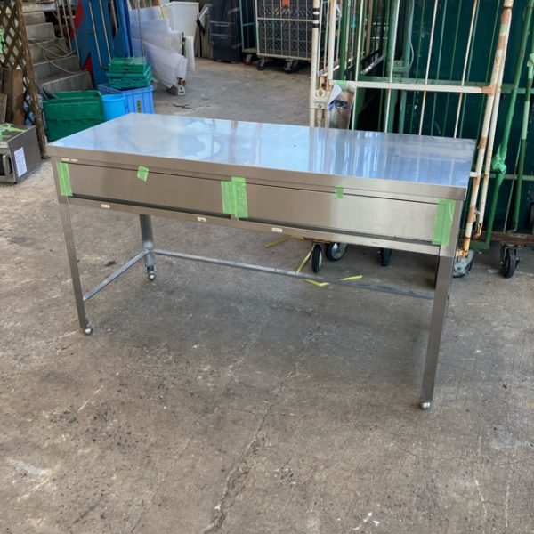 W1500×D600引出し付作業台 買取させていただきました！