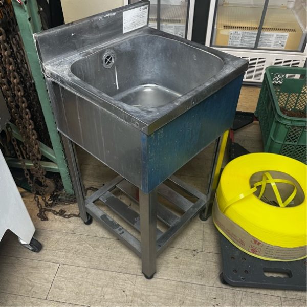 1槽シンク 450×450×800mm 買取させていただきました！