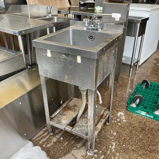 ホシザキ 1槽シンク 450×450×800 買取させていただきました！