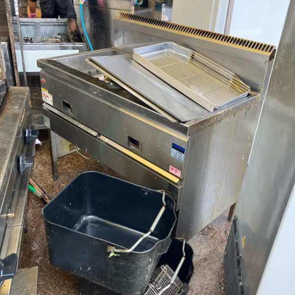 マルゼン 2槽ガスフライヤー MGF-23WK 2020年製 買取させていただきました！