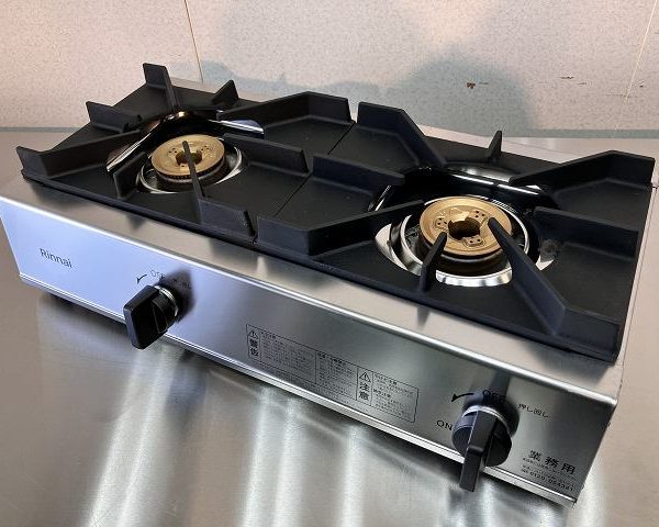 入荷しました!卓上2口ガスコンロです!
