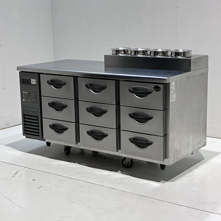 入荷しました!ドロワーサンドイッチ冷蔵コールドテーブルです