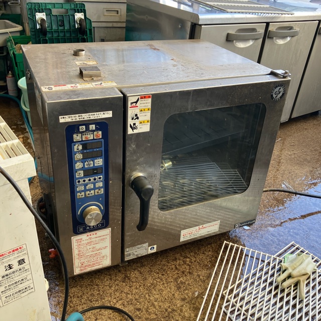 スチームコンベクションASCO-5230RL-LMP 電子レンジ 200V ニチワ 電気スチームコンベクションオーブン ASCO-5230RL-LMP 2020年製