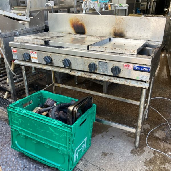 マルゼン 5口ガステーブル RGT-12650 2020年製 買取させていただきました！