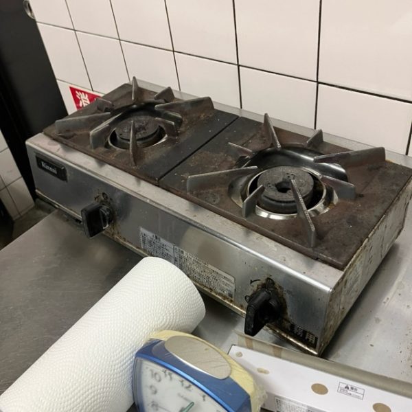 リンナイ 卓上2口ガスコンロ 都市ガス RSB-206SV 2019年製 買取させていただきました！