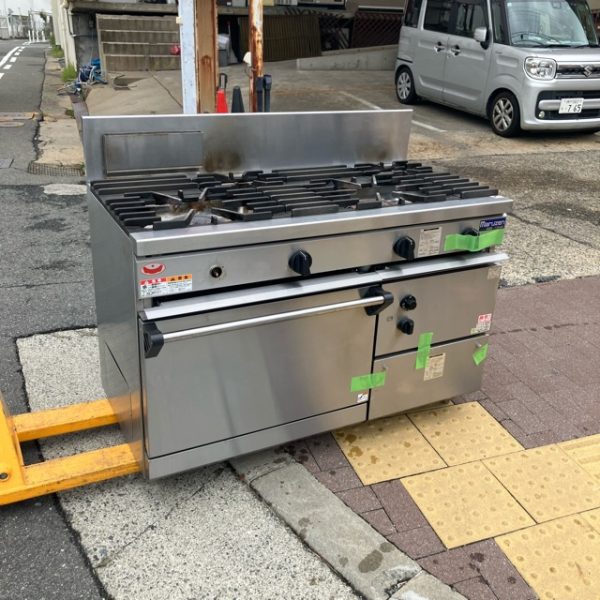 マルゼン 4口ガスレンジ RGR-1264D 2022年製 買取させていただきました！