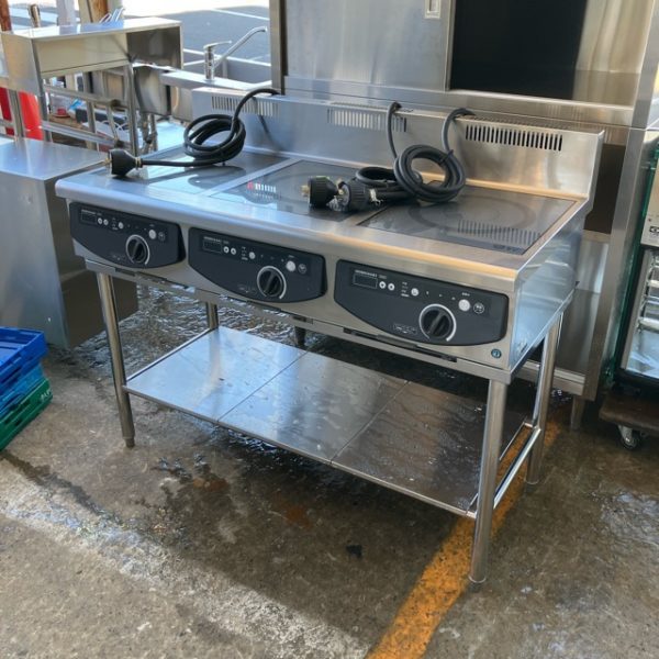ホシザキ 3連IHコンロ HIH-555T12E-1 2024年製 買取させていただきました！