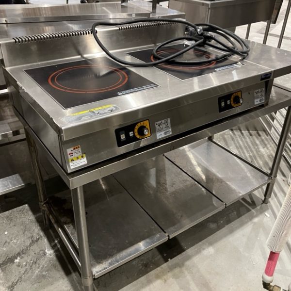 マルゼン 卓上2口IH調理器 MIH-P33B 2024年製 買取させていただきました！