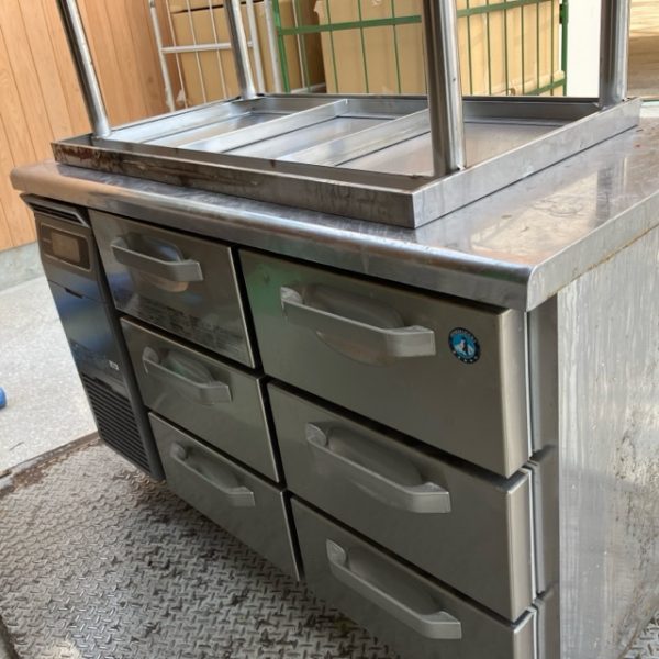 7177 冷凍低ドロワーコールドテーブル FTL-90DNCG 2021年製 トロア