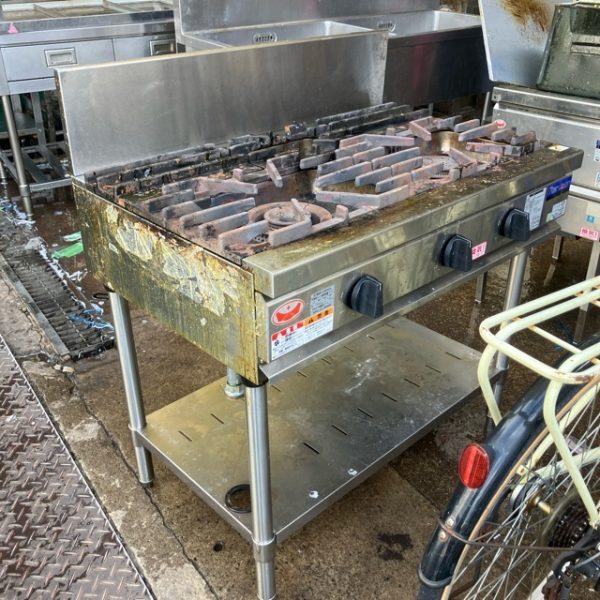 マルゼン 3口ガステーブル RGT-0963D 2023年製 買取させていただきました！