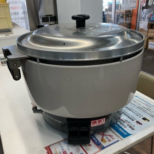 リンナイ ガス炊飯器 RR-550C 2023年製 買取させていただきました！