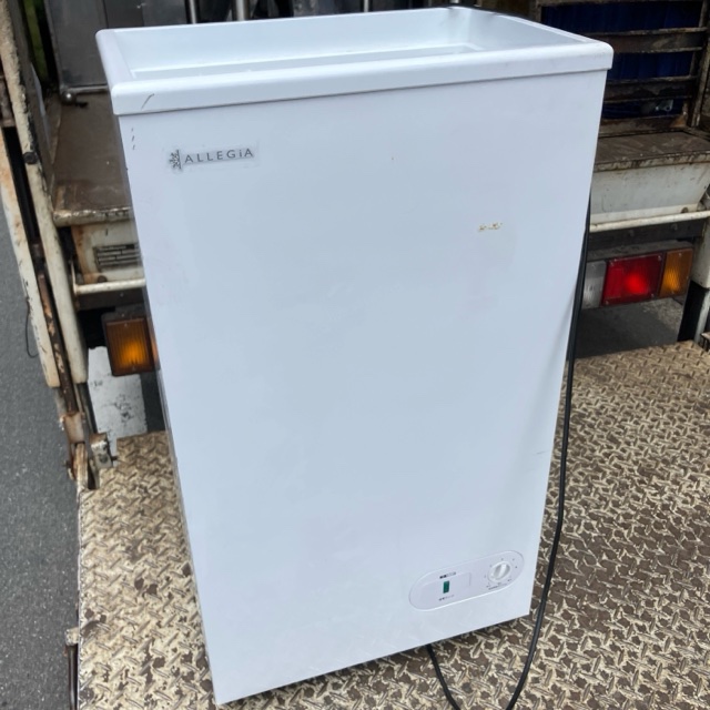 アレジア 冷凍ストッカー AR-BD43-SW 2021年製 買取させていただきました！