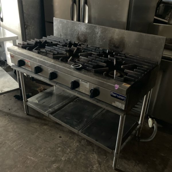 マルゼン 5口ガステーブル RGT-1265D 2020年製 買取させていただきました！