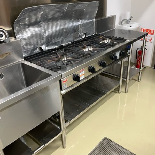 マルゼン 5口ガステーブル RGT-1265D 2024年製 買取させていただきました！