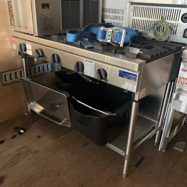 マルゼン 5口ガステーブル RGT-1265D 2023年製 買取させていただきました！