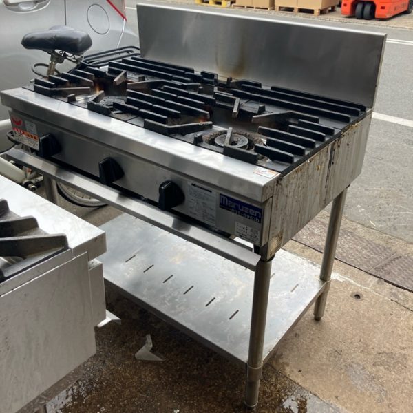 マルゼン 3口ガステーブル RGT-0963D 2023年製 買取させていただきました！