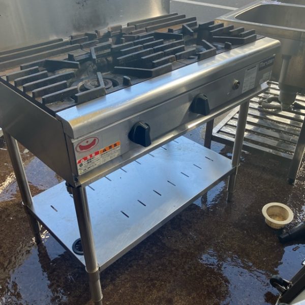 マルゼン 3口ガステーブル RGT-0963C 2017年製 買取させていただきました！