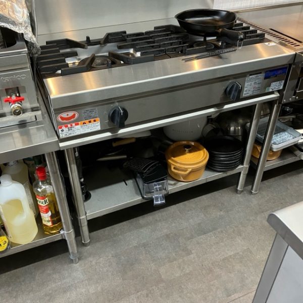 マルゼン 2口ガステーブル RGT-0962D 2024年製 買取させていただきました！