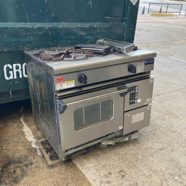 マルゼン ガスレンジ RGR-0972D 2018年製 買取させていただきました！