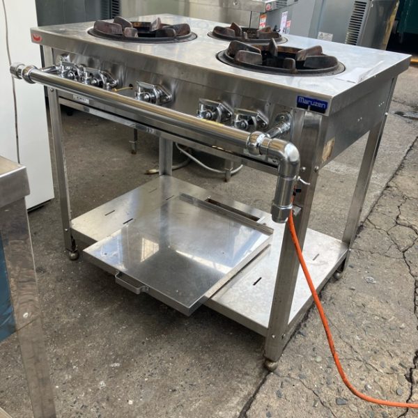 マルゼン 3口ガステーブル MGT-096DS 2020年製 買取させていただきました！