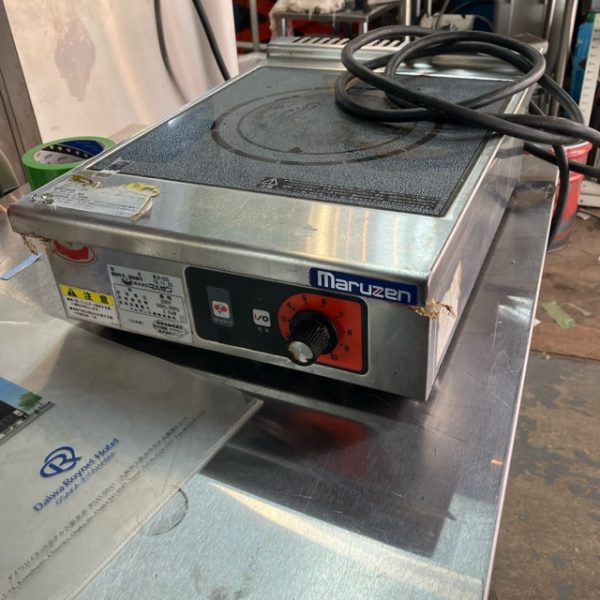 マルゼン 卓上IHコンロ MIH-02C 2019年製 買取させていただきました！