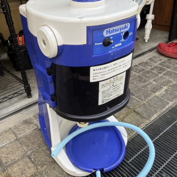 中部コーポレーション アイススライサー HB320A 2015年製 買取させていただきました！