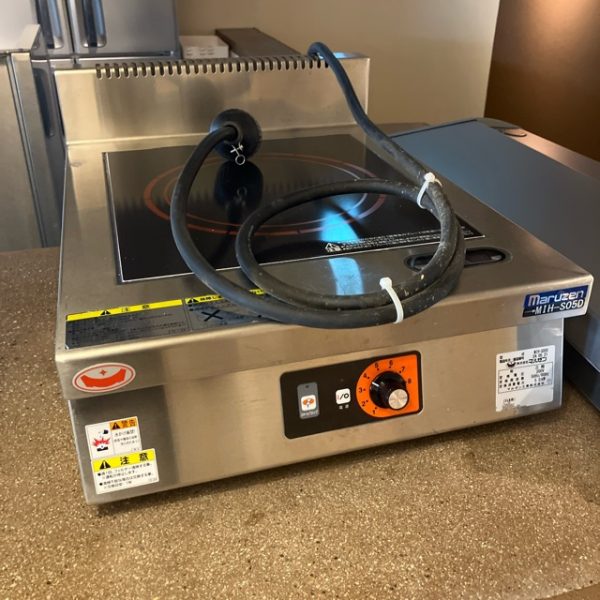 マルゼン 卓上1口IHコンロ MIH-S05D 2024年製 買取させていただきました！