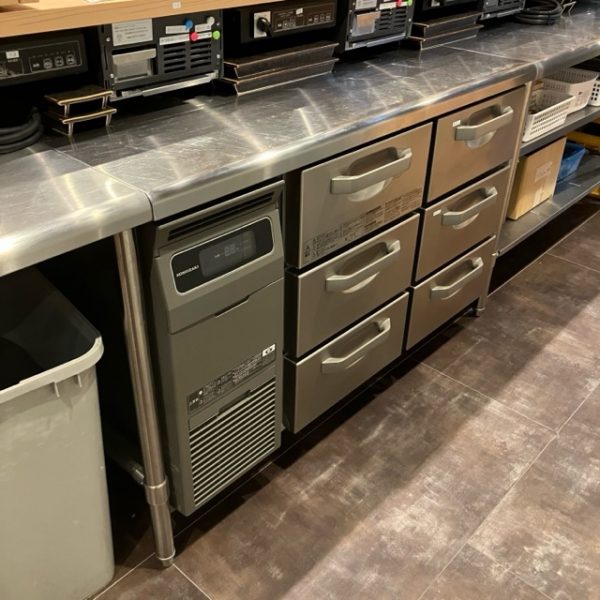 ホシザキ 冷蔵ドロワーコールドテーブル RT-120DNCG 2025年製 買取させていただきました！