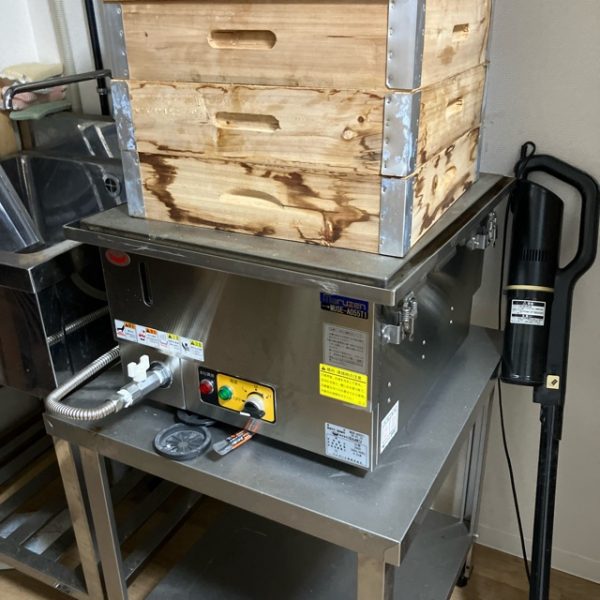 電気卓上蒸し器 マルゼン MUSE-A055T1 2024年製 買取させていただきました！