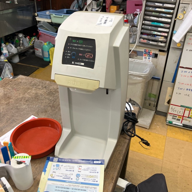 ワンショットマシン（アイスクリームマシン）　サンデン　CIM-10A　2018年製 買取させていただきました！