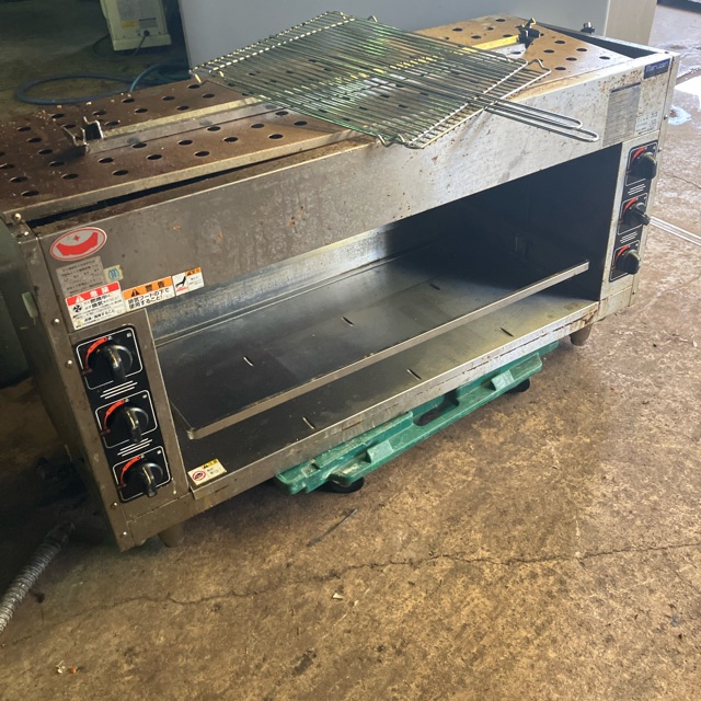 新品 ネット専用品 プロパンガスグリル 模擬店 お祭り【業界最安値級 グリラー】 マルゼン スピードグリラー MGK-124UB 2023年製 買取させていただき
