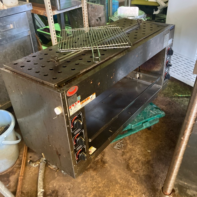 マルゼン ガス上火式焼物器 スピードグリラー MGK-124UB 2023年製 買取